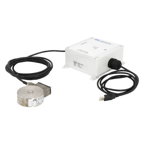 Capteur de force en compression - CMX-USB - A&D COMPANY, LIMITED - type bouton / mono-axe / par jauge de contrainte