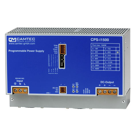 Alimentation électrique châssis fermé - CPS-i1500 - Camtec Power Supplies GmbH - AC/DC / de laboratoire / programmable