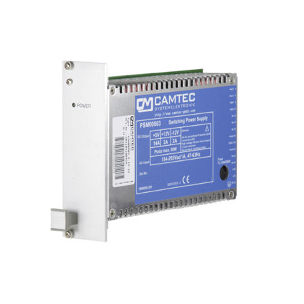 Alimentation électrique rackable - PSM00803 - Camtec Power Supplies GmbH - AC/DC / à découpage / avec protection contre les courts-circuits