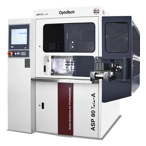 Machine de polissage de lentille opthalmique - ASP 80 Twin-A - OptoTech - pour matières plastiques / pour la production de verres correcteurs / surfaçage