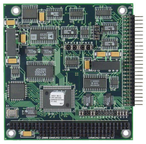 Module d'E/S analogique - PC/104 | Diamond-MM-AT  - Diamond Systems - programmable