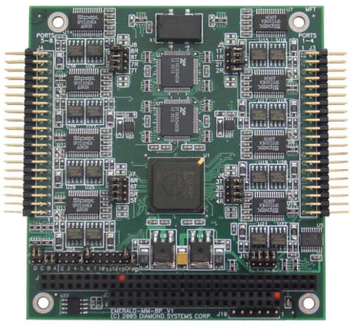 Carte de communication PC/104 - 8 Port | Emerald-MM-8P - Diamond Systems