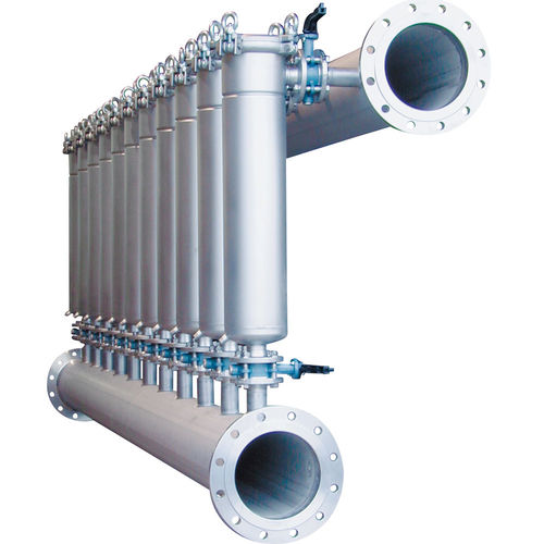 Carter de filtre multipoche - MODULINE series - Eaton Filtration Solutions - pour liquide / en acier inoxydable / gros débit
