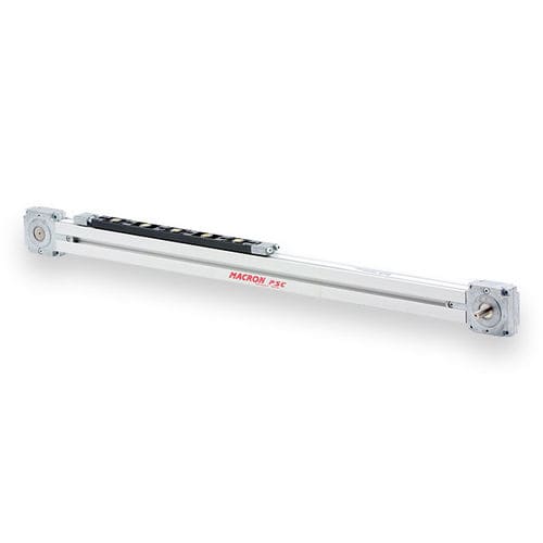 Actionneur électrique - MSA-PSC - Macron Dynamics - linéaire / à courroie / en aluminium extrudé