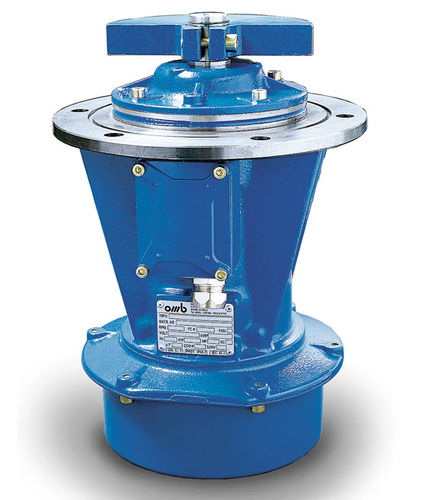 Moteur vibrant avec actionneur électrique - BMF-ST series - O.M.B. srl - vertical