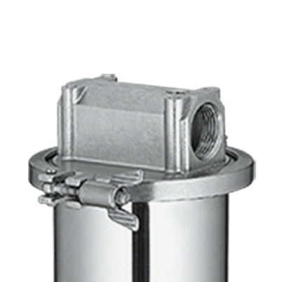 Carter de filtre monocartouche - GSC™ series - Graver Technologies - pour fluide de refroidissement / pour eau / pour produits chimiques