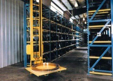 Magasin de stockage automatique vertical - Stacker - Ridg-U-Rak - de palettes / à transtockeur