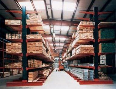 Rayonnage cantilever - Cantilever Storage - Ridg-U-Rak - pour charges longues