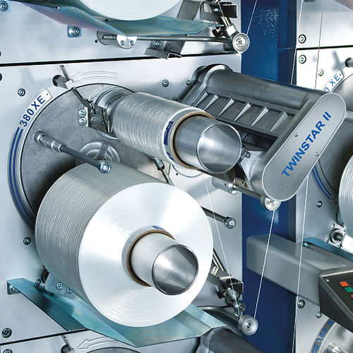 Enrouleuse de fils textiles - TWINSTAR II 380XE HPF - Georg Sahm - automatique