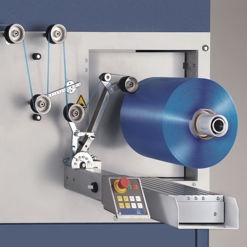 Enrouleuse de fils textiles - SAHM 460XE - Georg Sahm - de bande / de non-tissé / automatique