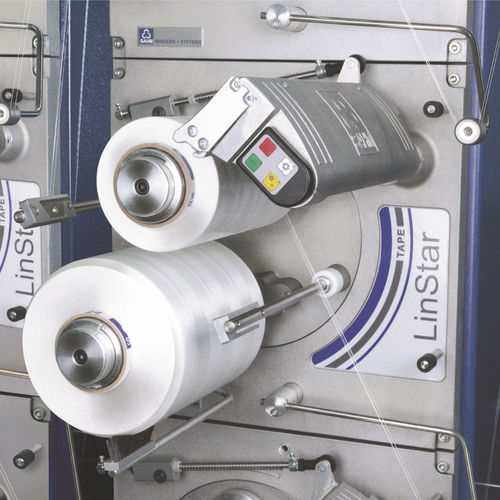 Enrouleuse de fils textiles - LinStar 330XE - Georg Sahm - de bande / automatique / de process