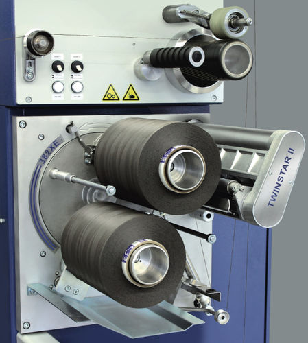 Enrouleuse de fils textiles - TWINSTAR II 380XE HS - Georg Sahm - automatique