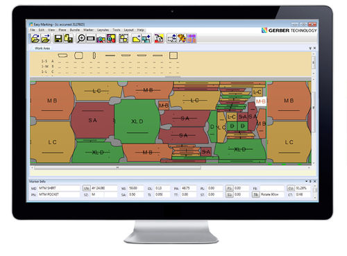 Logiciel d'imbrication 2D - AccuNest - Gerber Technology, a Lectra company