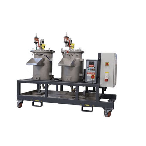 Cuve chauffante - Composite Integration Ltd - d'injection / de dégazage / pour porte
