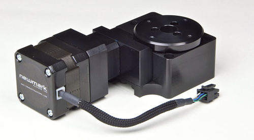 Platine de positionnement rotative - RT-2 series - Newmark Systems Inc - motorisée / 1 axe / miniature