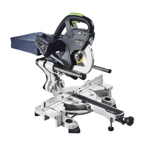 Scie à onglet - KSC 60 EB-Basic - Festool - à bois / avec unité de translation / sans fil