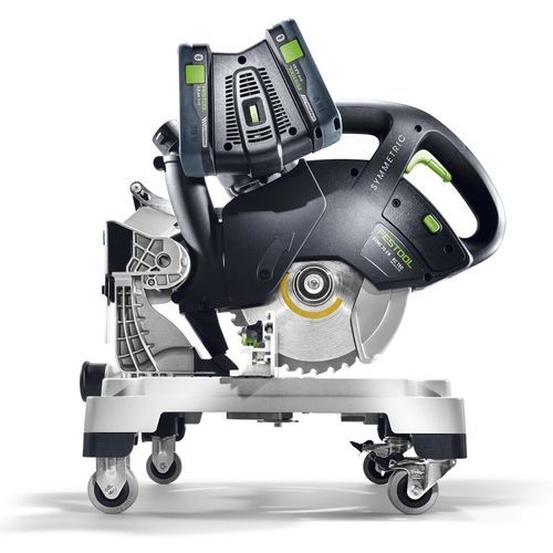 Scie à onglet - SYMC 70 EB-Basic - Festool - à bois / sans fil / de précision