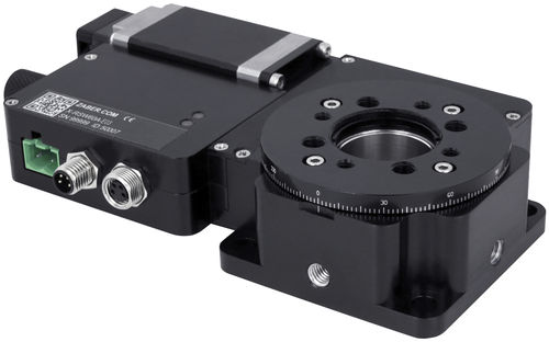 Table rotative avec moteur pas à pas - X-RSW-E series - Zaber Technologies - Vancouver, BC - horizontale / pour tournage / pour applications métrologiques