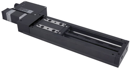 Platine linéaire - X-LRM-E series - Zaber Technologies - Vancouver, BC - multiaxe / guidage à recirculation de billes intégré / de structure en acier