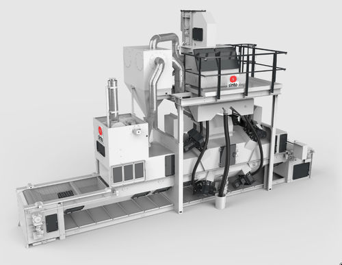 Grenailleuse à bande - BG  - Sinto AGTOS GmbH - pour béton / automatique