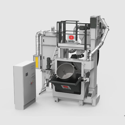 Grenailleuse à tambour rotatif - TS series - Sinto AGTOS GmbH - pour ressorts / pour chaîne / pour produits en vrac