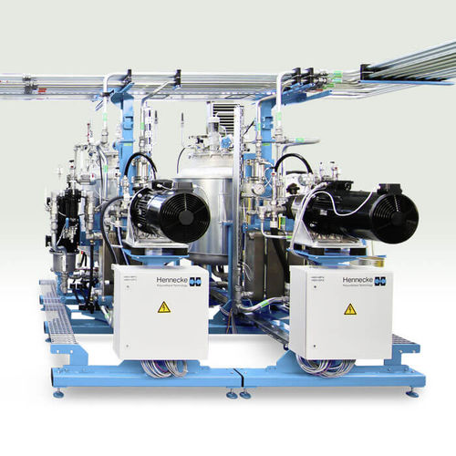 Doseur pour mousses PU - TOPLINE HK-MF - Hennecke GROUP - à piston / d'injection / haute pression
