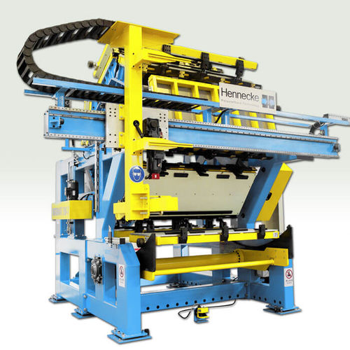 Ligne de production de panneaux d'isolation - ROTAMAT EM series - Hennecke GROUP - automatique