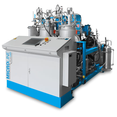 Doseur pour mousses PU - MICROLINE  - Hennecke GROUP - volumétrique / pour l'industrie automobile / haute précision