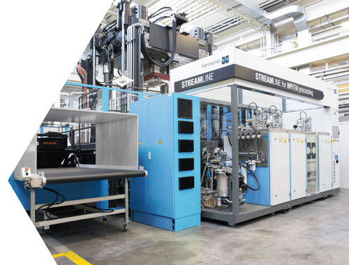 Ligne de production automatique - HP-RTM - Hennecke GROUP - pour chantier de construction