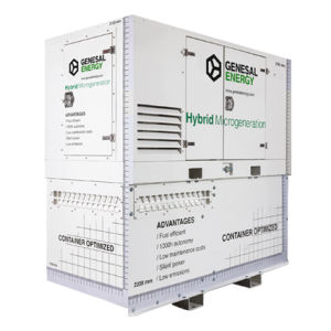 Groupe électrogène hybride - Genesal Energy - diesel / alimenté par batterie / triphasé