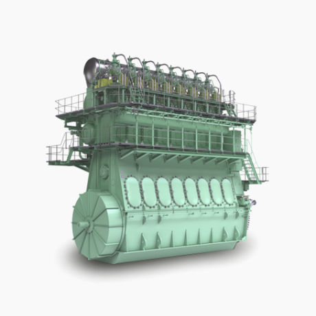 Moteur à gaz - ME-GIE - Hyundai Heavy Industries-Marine Engine - marin / à haut rendement / 2 temps