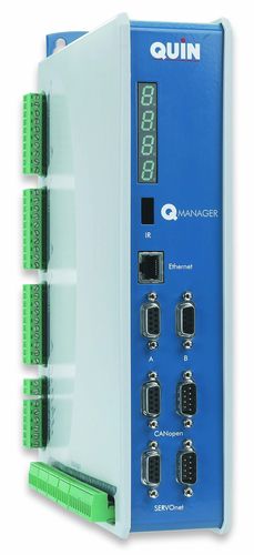 Contrôleur de mouvement multiaxe - Qmanager - Quin Systems - servomoteur / PID
