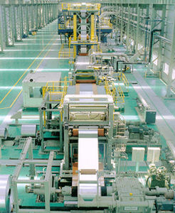 Ligne de revêtement de laminage - Hyundai Heavy Industries-Robotics System