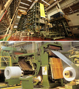 Ligne de galvanisation - Hyundai Heavy Industries-Robotics System