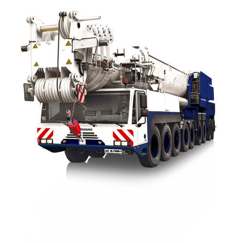 Grue montée sur camion - AC 9.700-1 - TADANO FAUN - à flèche / tout terrain / de levage