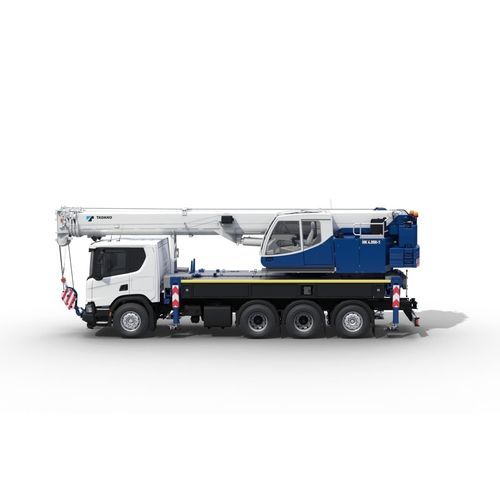 Grue montée sur camion - HK 4.050-1 - TADANO FAUN - à flèche / télescopique / pour chantier