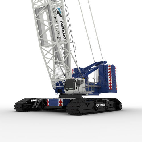 Grue sur chenilles - CC 38.650-1 - TADANO FAUN - à flèche / treillis / pour chantier