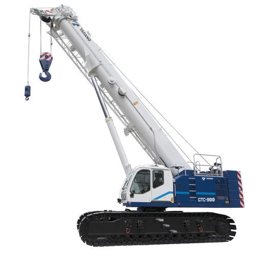 Grue sur chenilles - GTC-900 - TADANO FAUN - à flèche / télescopique / treillis
