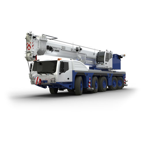 Grue montée sur camion - AC 5.160-1 - TADANO FAUN - à flèche / tout terrain / pour la maintenance
