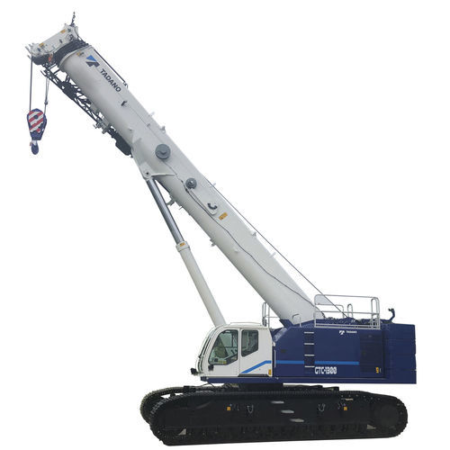 Grue sur chenilles - GTC-1300 - TADANO FAUN - à flèche / télescopique / treillis