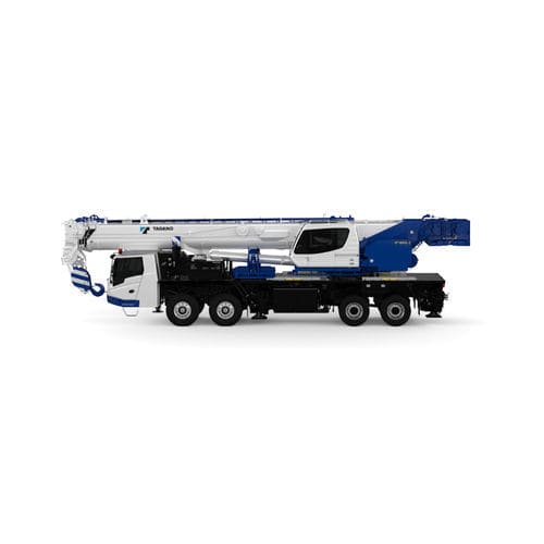 Grue montée sur camion - GT-800XL-2 - TADANO FAUN - à flèche / pour façade d'immeuble / de levage