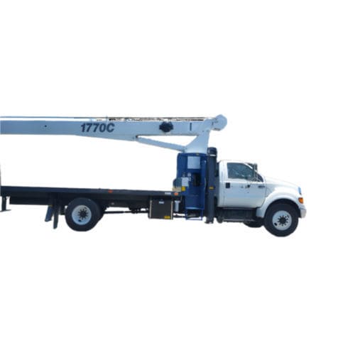 Nacelle télescopique sur camion - 1770C - TADANO FAUN - hydraulique / pour chantier / compacte