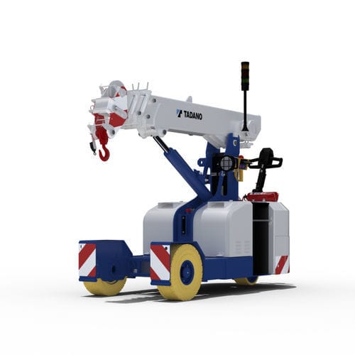 Grue mobile - 18E - TADANO FAUN - pour applications minières / pour usage intérieur et extérieur / de levage