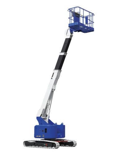 Nacelle télescopique articulée sur chenilles - AS-32C - TADANO FAUN - sur chenilles / à moteur diesel / pour l'intérieur