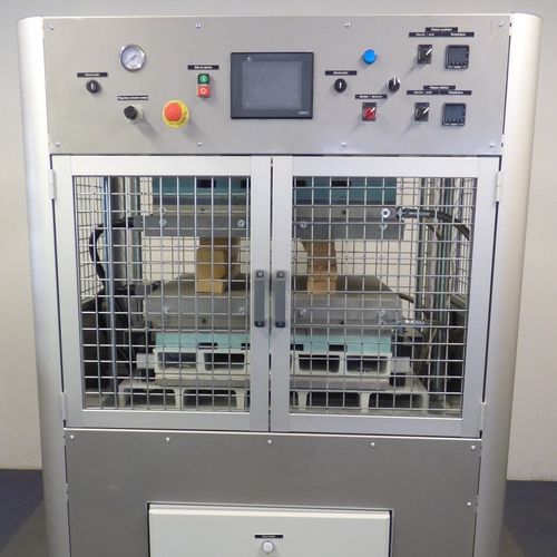 Presse pneumatique - Presse pneumatique 30T  - Isojet Equipments - de formage RTM / de laboratoire / à chaud