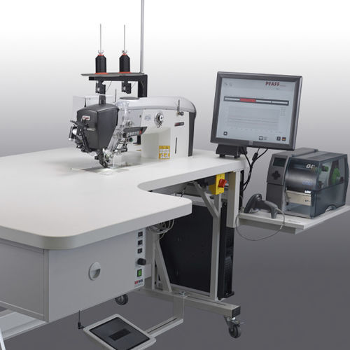 Machine à coudre point de chaînette - PFAFF 3721 PREMIUM - PFAFF INDUSTRIESYSTEME UND MASCHINEN GMBH - à une aiguille / pour tapisserie / fixe