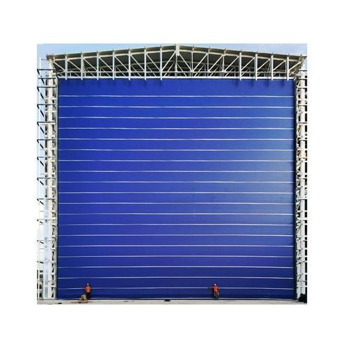 Porte à empilement - MEGAPACK® - B.M.P. srl - de hangar / industrielle / rapide