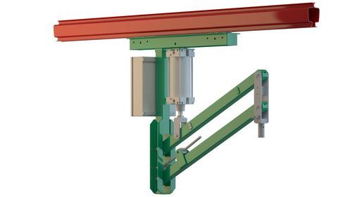Manipulateur pneumatique - PN ZIP - Scaglia Indeva - avec prise / pour véhicules / de positionnement