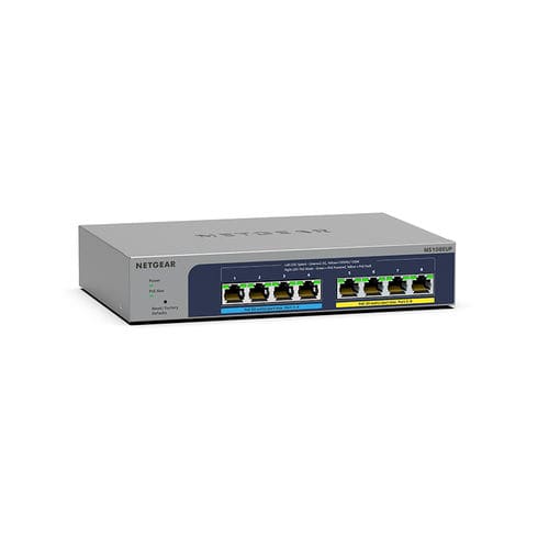 Commutateur Ethernet administrable - MS108EUP - NETGEAR - 8 ports / 2.5 GbE / à liaison sans fil