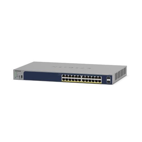 Commutateur Ethernet intelligent - GS724TPPv3 - NETGEAR - 24 ports PoE / Gigabit Ethernet / standard